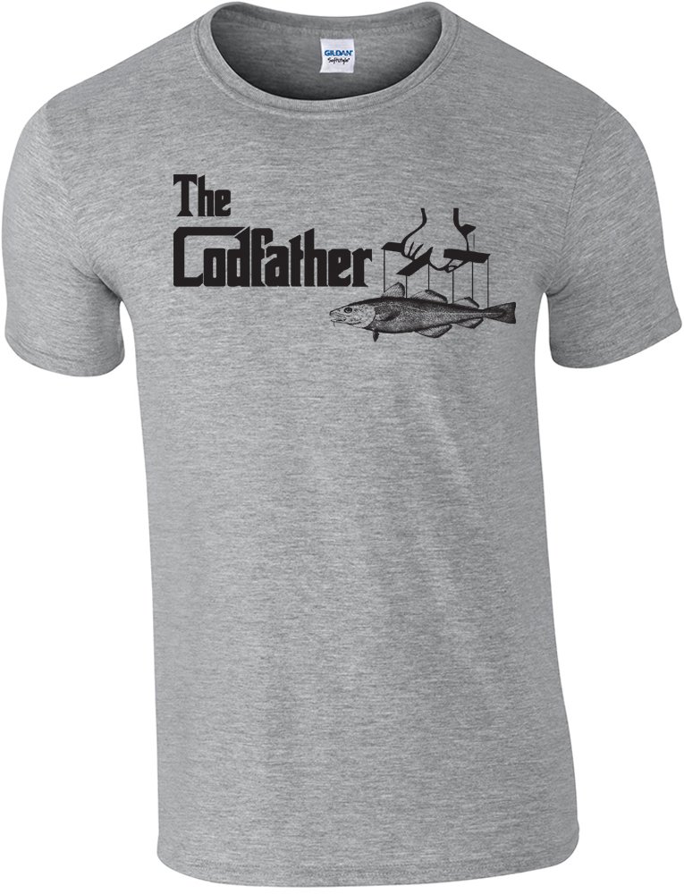360 Fishing - The Codfather - Fishing T-shirt size S to 2XL