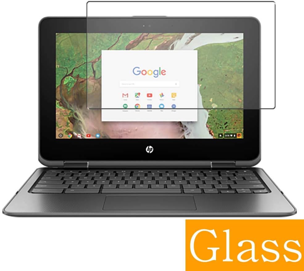 Synvy Tempered Glass Screen Protector for HP Chromebook x360 11-ae100 si / ae131nr / ae110nr / ae161cl / ae120nr / ae100nd / ae105nf / ae110nr / ae101nd 11.6" Visible Area