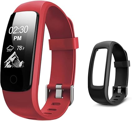 Amazon Com Letsfit Fitness Tracker Hr Activity Tracker Watch