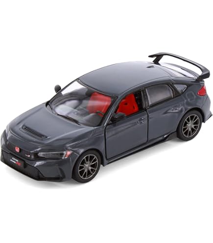 Amazon.com: MINI GT 1/64 Honda Civic Type R 2023 Sonic Gray Pearl