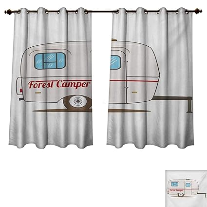 Amazon Com Rupperttextile Camper Blackout Curtains Panels For