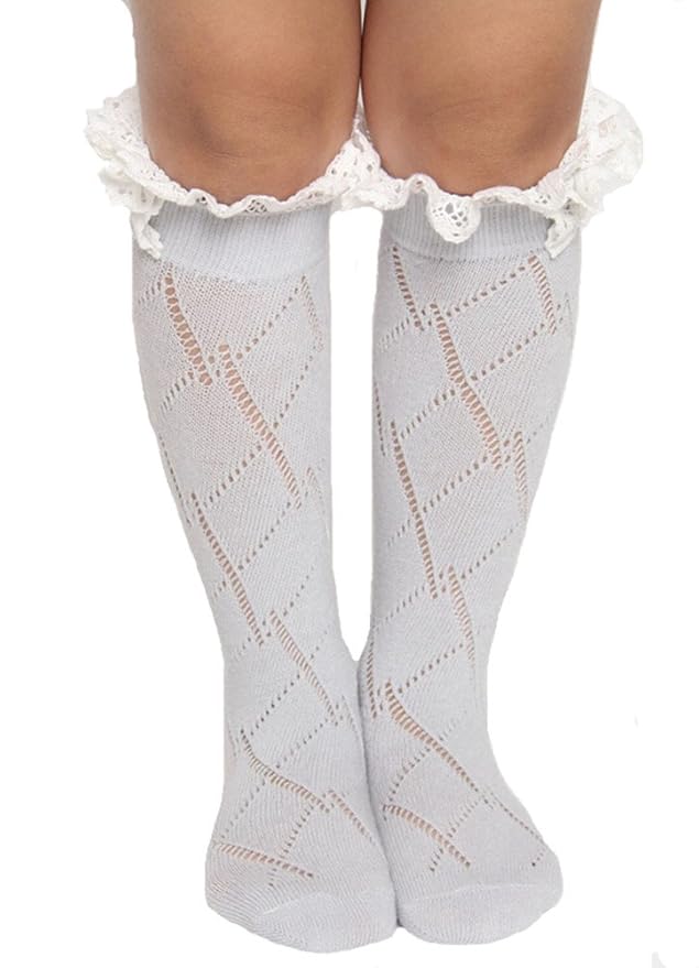 Fletion inverno caldo calze lunghe al ginocchio calzini cotone stivali calze scaldamuscoli Calze e calzini di supporto Medicina dello sport