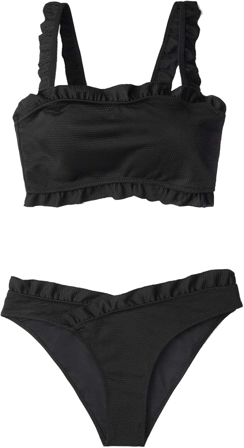 cupshe ruffle bikini