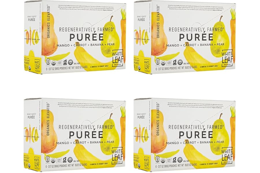 Gift Idea: White Leaf Baby Food Pouches Snack Pack