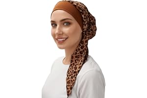 FADACHY Chemo Headwear for Women,Chemo Caps Lightweight for Summer with Head Scarf,Silky Soft Hair Turbans Fashion
