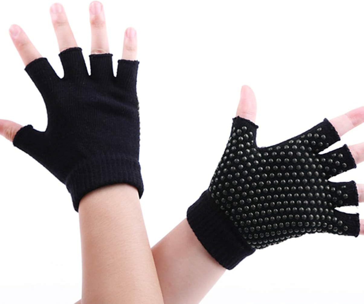 BESPORTBLE 1 Pair Workout Gloves Non Slip Yoga gloves for Women Toeless