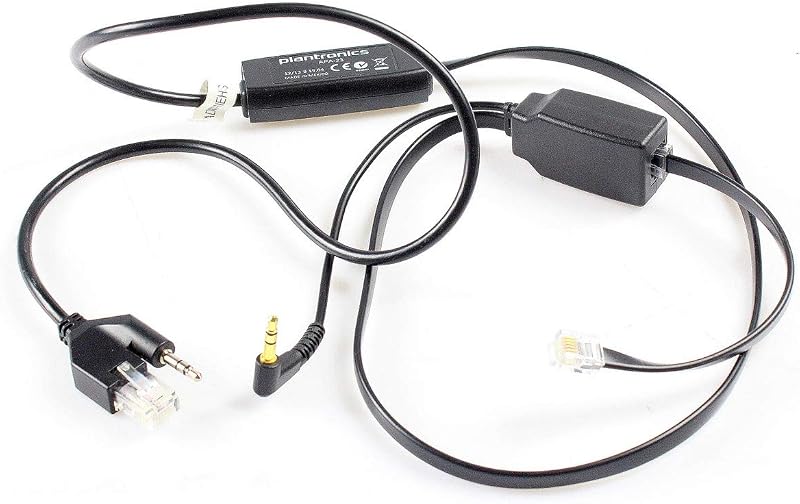Plantronics APA-23 Electronic Hook Switch Cable for Alcatel IP Touch Phones