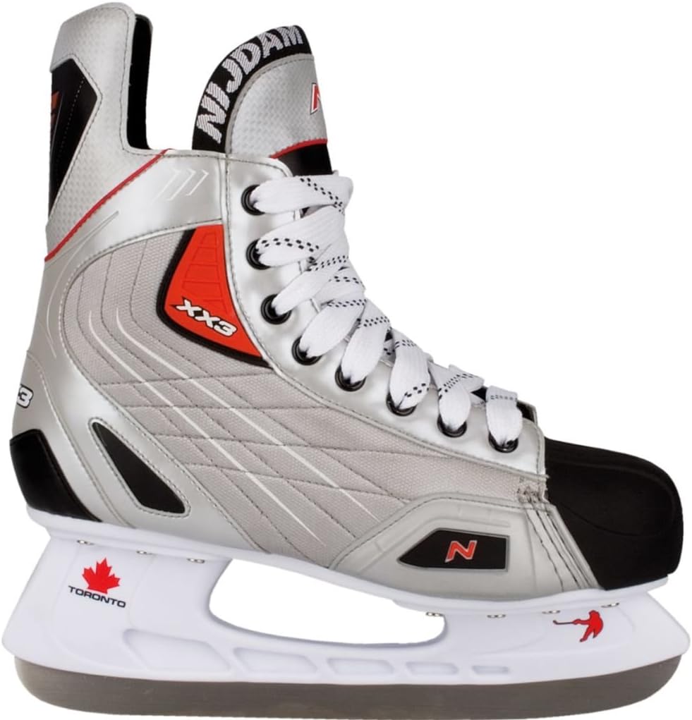 Nijdam Men's Hard Boot Ice Hockey Skates Amazon.co.uk Sports & Outdoors