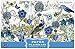 Michel Design Works 25 Count Paper Placemats, Blue/White