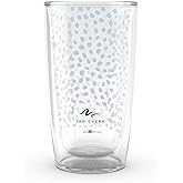 Tervis Yao Cheng - Azure Collection Made in USA Double Walled Insulated Tumbler Travel Cup Keeps Drinks Cold & Hot, 16oz, Blooming