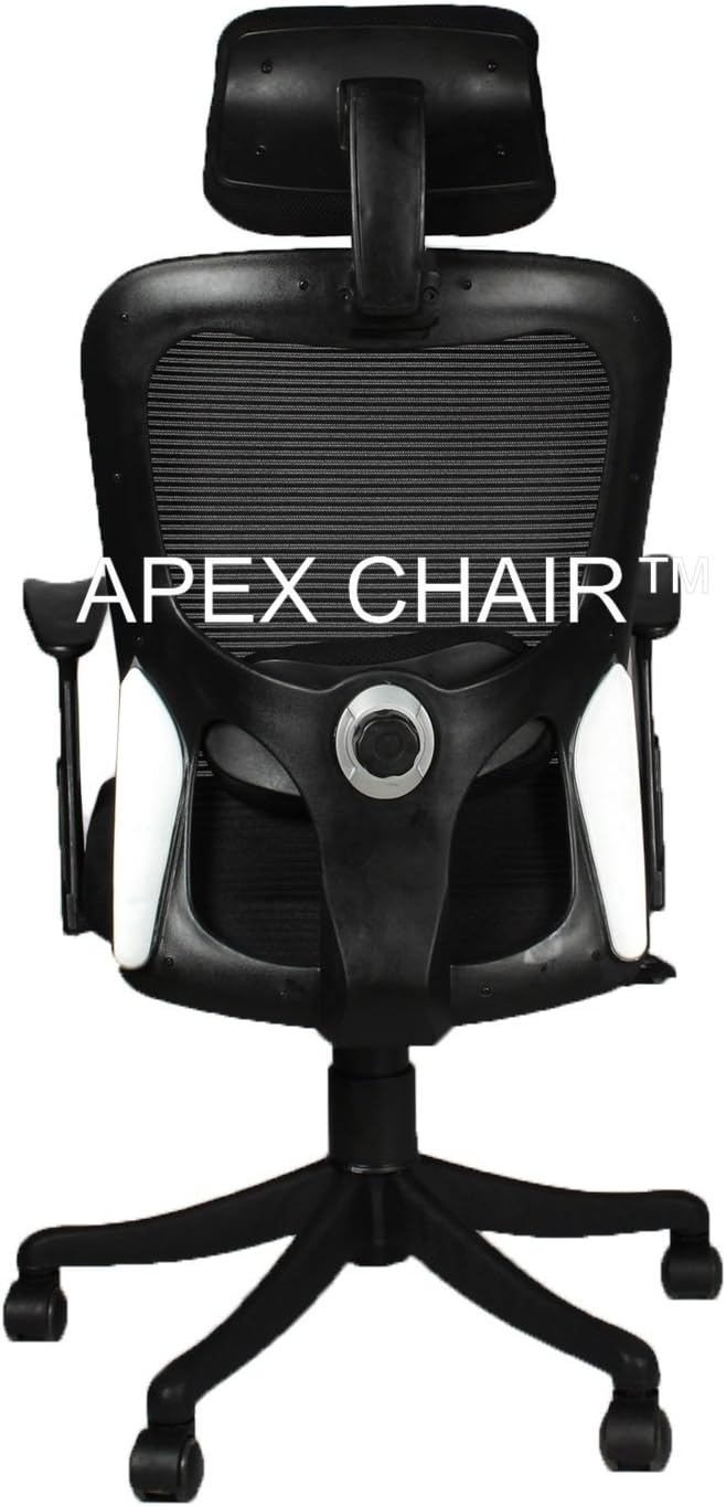 SAVYA HOME APEX CHAIRS Quantum Nylon Base High Back Office Chair (Black)
