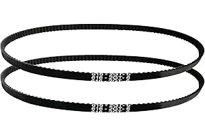 BCZAMD GT2 Closed Timing Belt 616mm/ 24.2 inch for Ender 3 Dual Z Axis Dual Z Tension Kit Replacement Part, 2Pcs