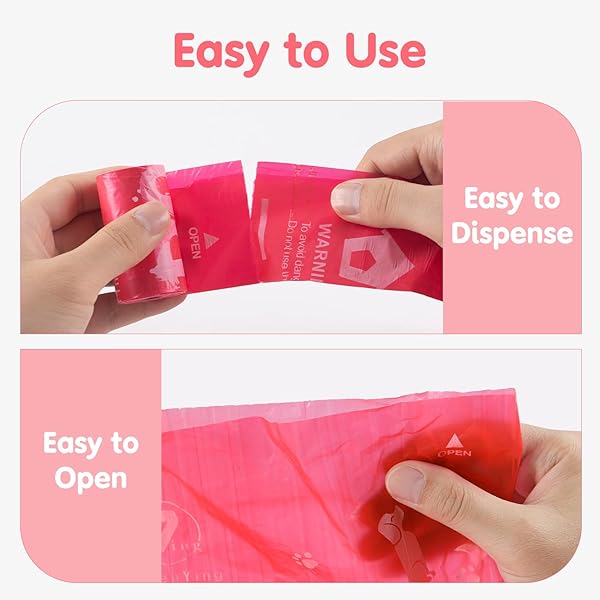SEVENYING DOG POOP BAGS SCENTED, 240 COUNTS DOG WASTE BAGS, EXTRA THICK POOP BAGS FOR DOGS, LEAK PROOF DOGGY POOP BAGS
