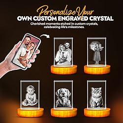 Personalized 3D Holographic Photo Etched Engraved