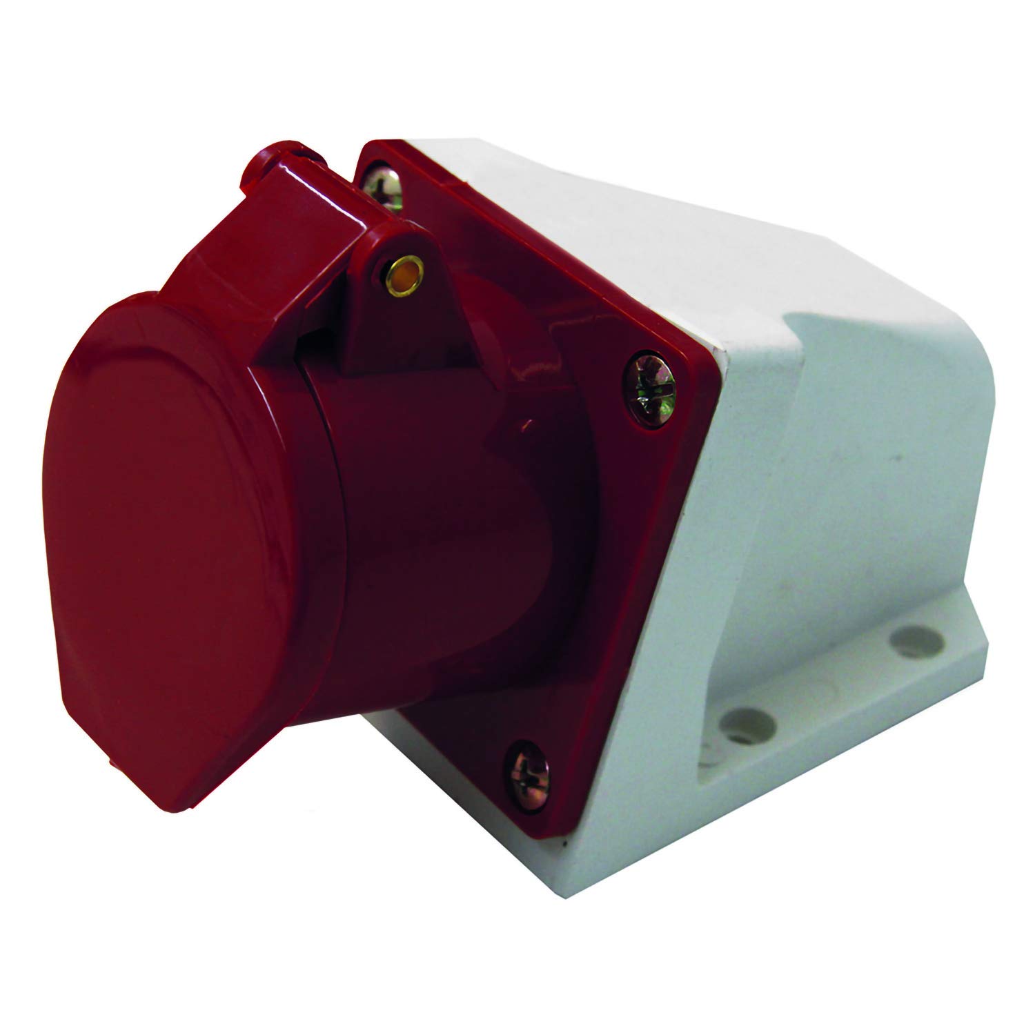 Electraline 80872 Wall Socket Angled