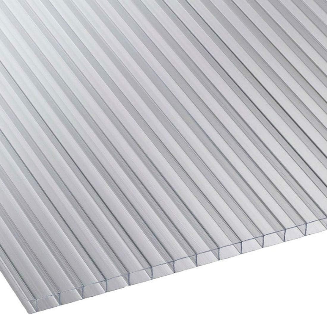 Ariel Corotherm Clear 10mm Polycarbonate Roofing Sheet Lean-to Roof Carports 3m x 700mm