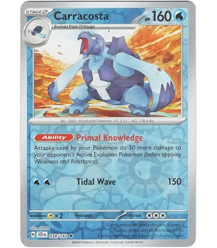 Pokemon - Tirtouga 037/142