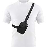 Peicees Mini Sling Bag X-Small Crossbody Bags for Women Men Shoulder Cross Body Bag Travel Phone Bag