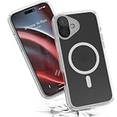 Catalyst Influence Case for iPhone 16 Plus, Military Grade Drop Protection Slim Case for Apple iPhone 16 Plus with Wrist Lanyard, Compatible with Magsafe, Crystal Clear Back Protective Case Cover