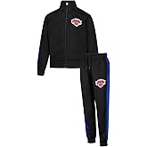 Ultra Game Youth NBA Official Super Soft Full Zip Active Track Jacket and Pants Set