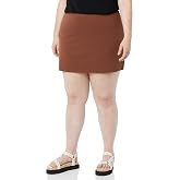 Amazon Essentials Women's Ponte A-Line Mini Skirt (Previously Daily Ritual)