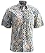 Jungle Sand Cotton Hawaiian Batik Shirt By Johari West