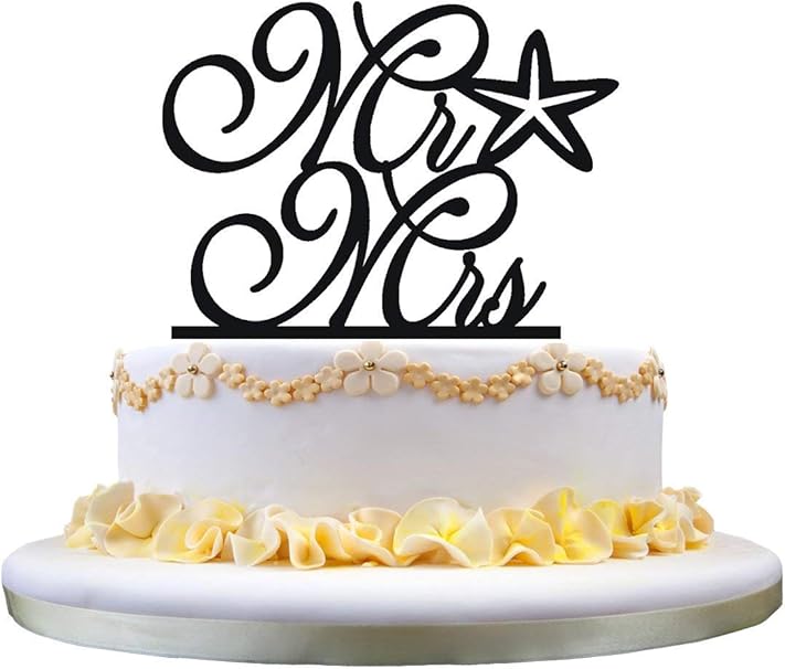 Zhongfei Gateau De Mariage Whopper Mr And Mrs Starfish Coupe De