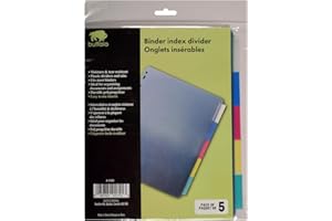 Buffalo Original, 5 Dividers Poly with Tabs