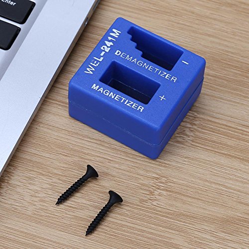 Starnearby Magnetizer Demagnetizer Degaussing Pick up Tool for Screwdriver Tips