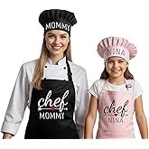 Personalized Kids Apron For Cooking, Toddler Apron for Girls and Boys, Chef Aprons For Women, Christmas Gift For Kids, Christmas Gifts for Mom