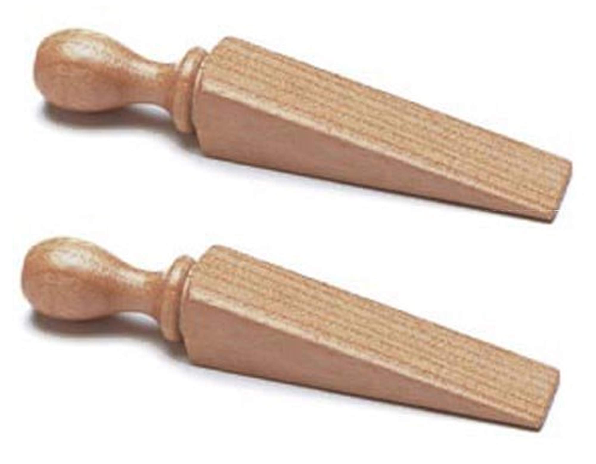 fiXte® Wooden Door Wedge Stopper - 140mm (5 1/2 inch) - Pack of 2