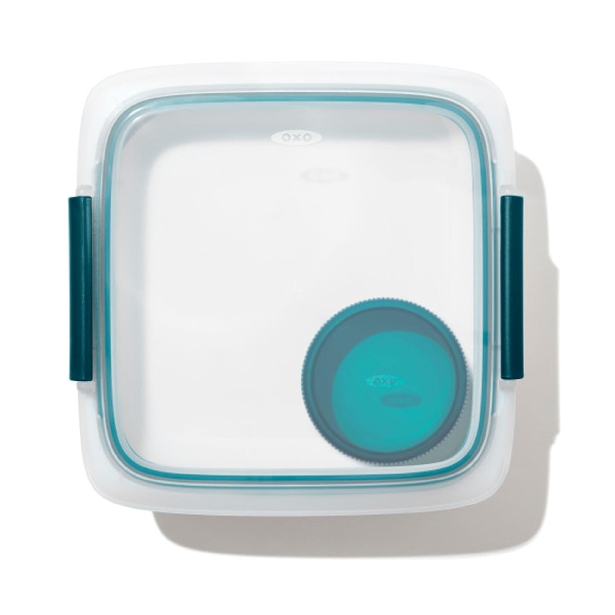 Photo 1 of OXO Good Grips Prep & Go 6.3 Cups Salad Container | Leakproof Food Storage | Ideal for separating proteins and greens | BPA Free | Microwave Safe | Dishwasher Safe | Freezer Safe | Stain Resistant