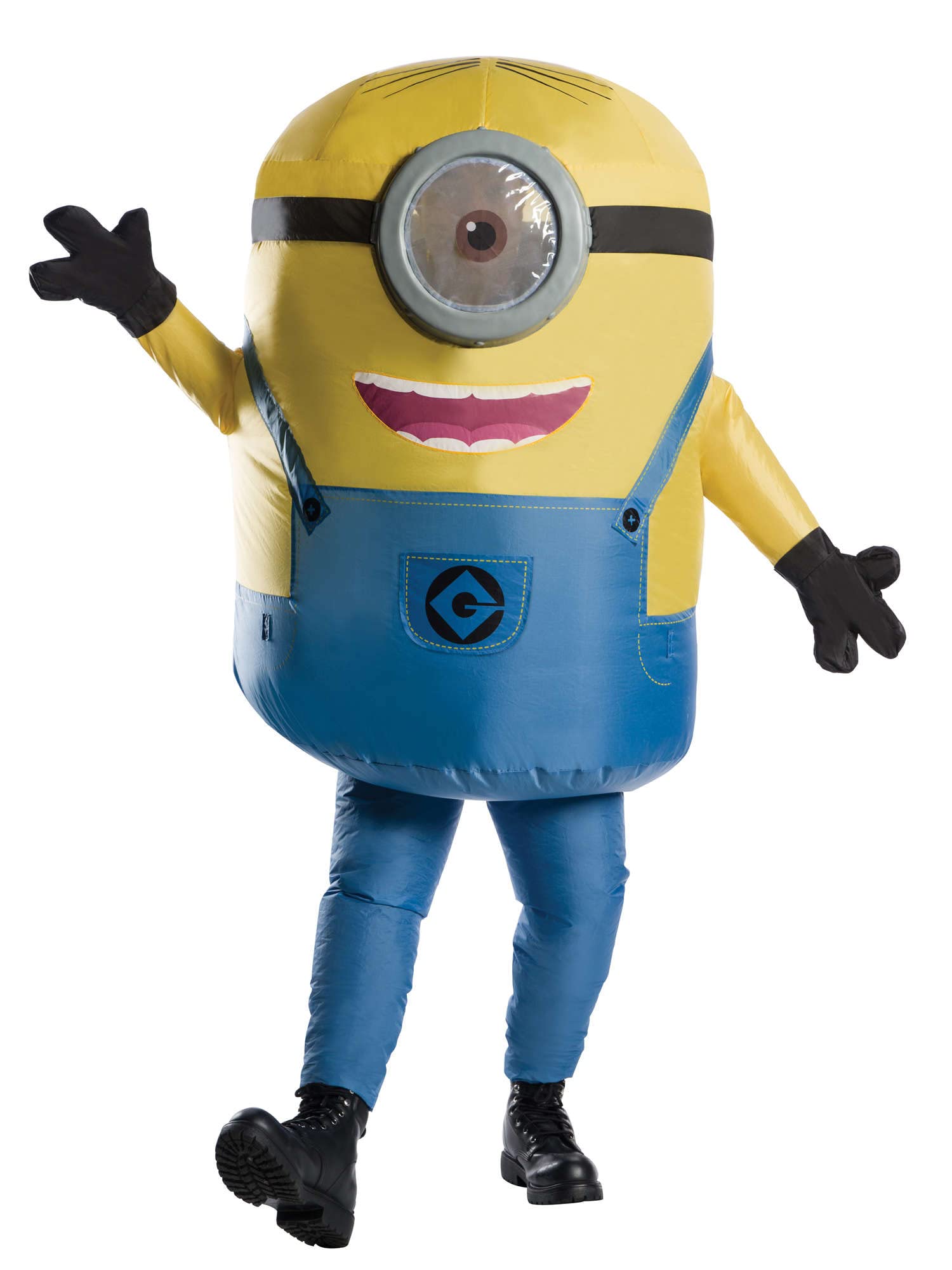 Rubies Official Minions Stuart Inflatable Adult Costume (One Size) Halloween