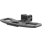 CURT 45909 Folding Hitch Step for Channel-Mount Adjustable Trailer Hitch Ball Mount