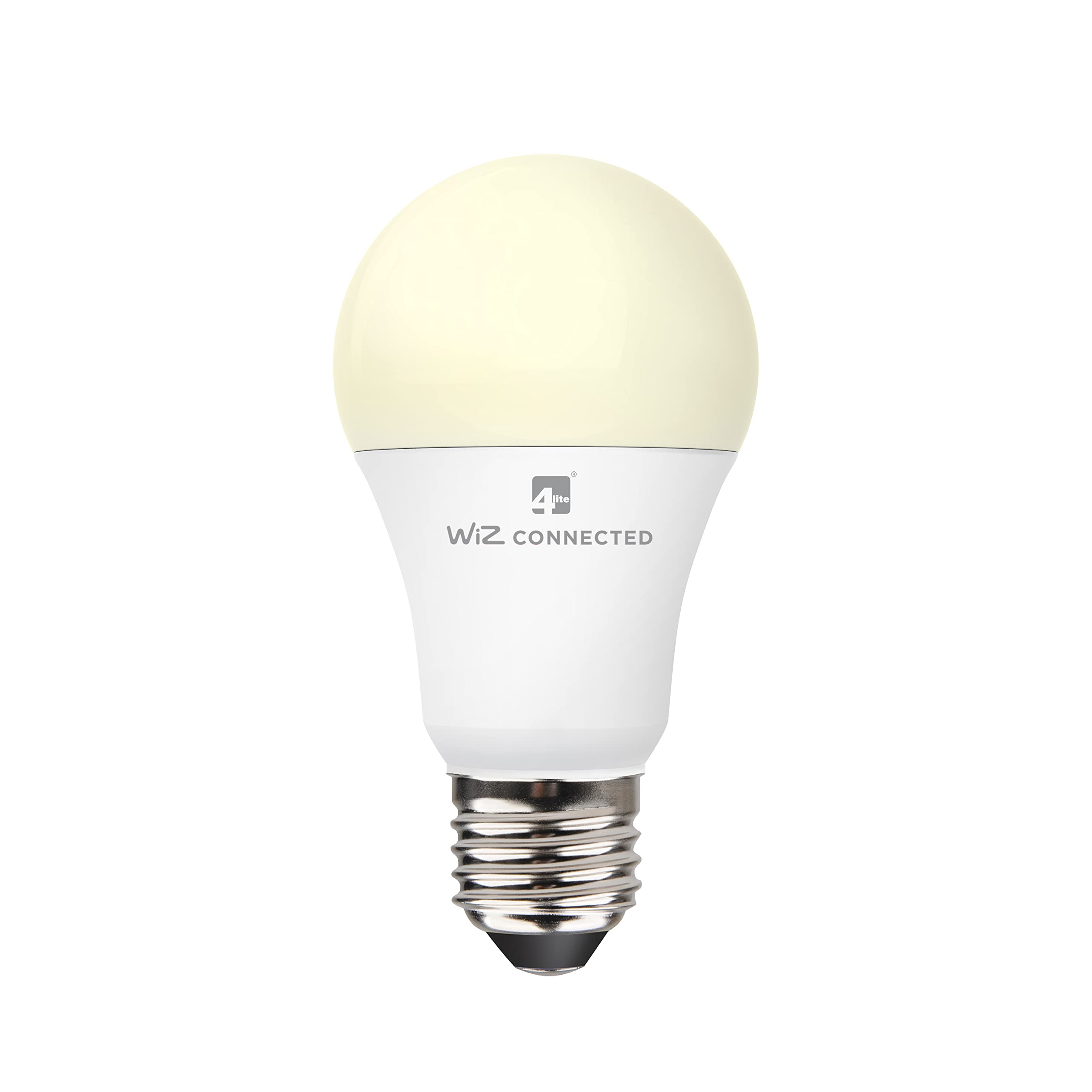 4lite Smart A60 E27 LED Bulb (8W) Dimmable 850Lm 2200-6500K Tuneable White, Wi-Fi/Bluetooth Controlled with Screw Fitting - 4l1/8005 — image 1