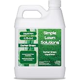 Simple Lawn Solutions - Liquid Iron Fertilizer Darker Green - Chelated Micronutrients - Concentrated Green Booster for Turf Grass, Indoor Plants and Outdoor Garden (32 Ounce)