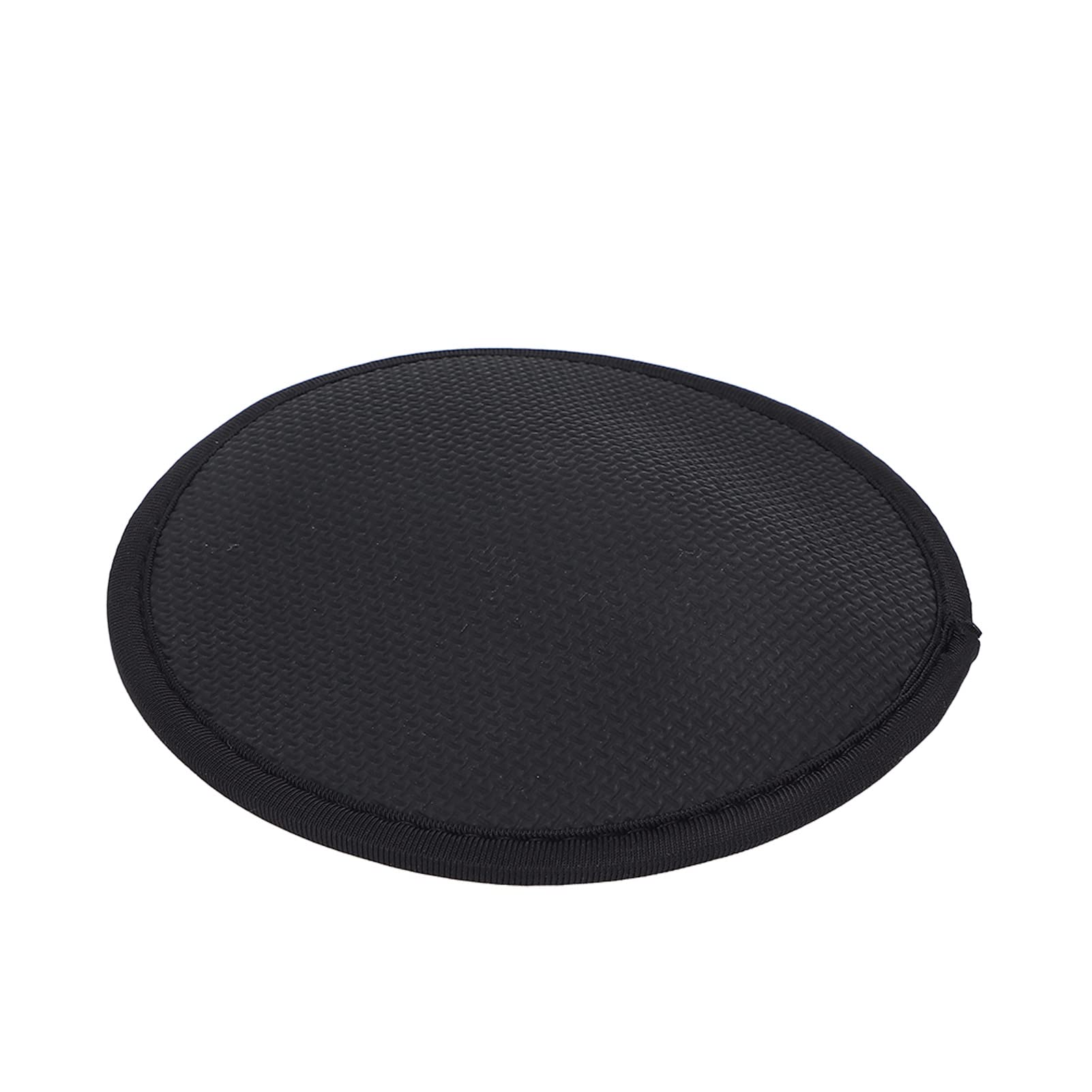 Zunate Speaker Isolation Pads, 5.5in Silicone Skid Resistance Speaker Isolation Cushion Acoustic Noise Isolation Platform for WiFi Smart Speakers(black)