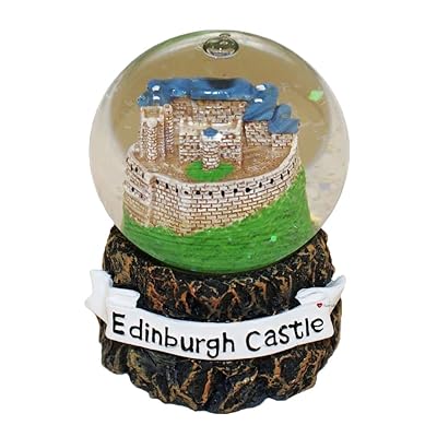 I LUV LTD كرة الماء الاسكتلندية Snowglobe قلعة ادنبره هدية صغيرة Snowglobe
