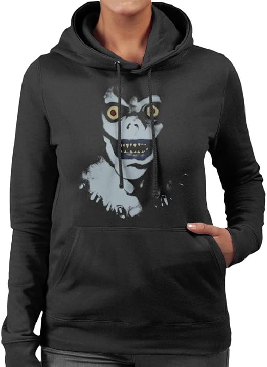 Death Note The Shinigami Ryuk Women's Hooded Sweatshirt: Amazon.co.uk