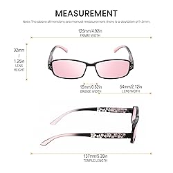 Calabria Clara FL-41 Reading Glasses +2.75 Black