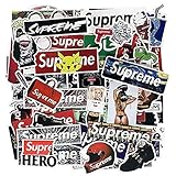 Sticker Decals - Supreme Laptop Vinyl Stickers car sticker For Snowboard Motorcycle Bicycle Phone Mac Computer DIY Keyboard Car Window Bumper Wall Luggage Decal Graffiti Patches