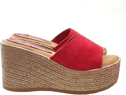 red mule women's shoes