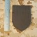 LEGEEON Knights Templar Cross Shield Crusaders Tactical Morale PVC 3D Rubber Patch