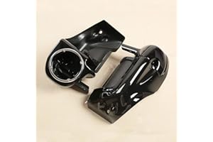 XMT-MOTO Vivid Black Lower Vented Leg Fairings w/Speaker Box Pods fits for H-D touring models FLT, FLHT, FLHTCU,FLHRC, Road King, Street Glide, Electra Glide, Ultra-Classic, Road Glide 1983-2013