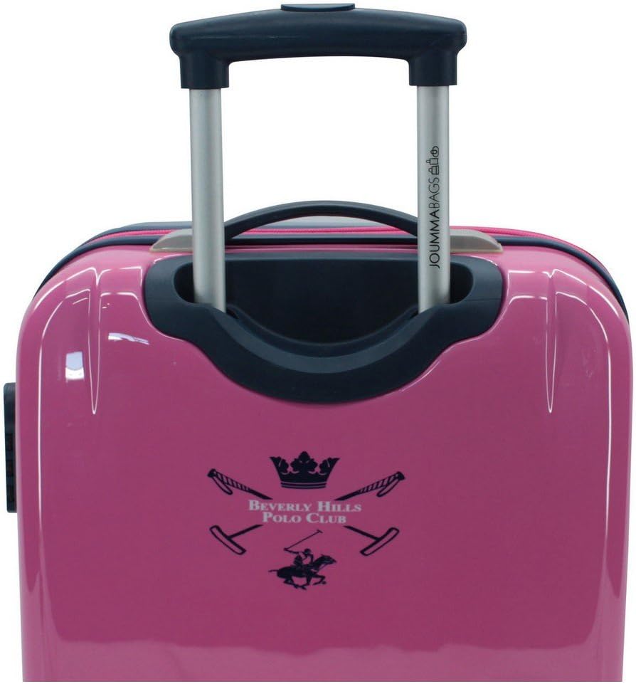 beverly hills polo club suitcase pink