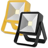 AlltroLite Stance 2-Pack Magnetic LED Work Light | 200 lumens Outdoor LED Flood Light with Swivel 360&deg; Adjustable Stand &amp; Magnetic Base | Working Lights for Car Repair, Workshop, Home