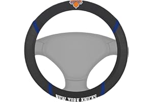 FANMATS 14867 New York Knicks Embroidered Steering Wheel Cover