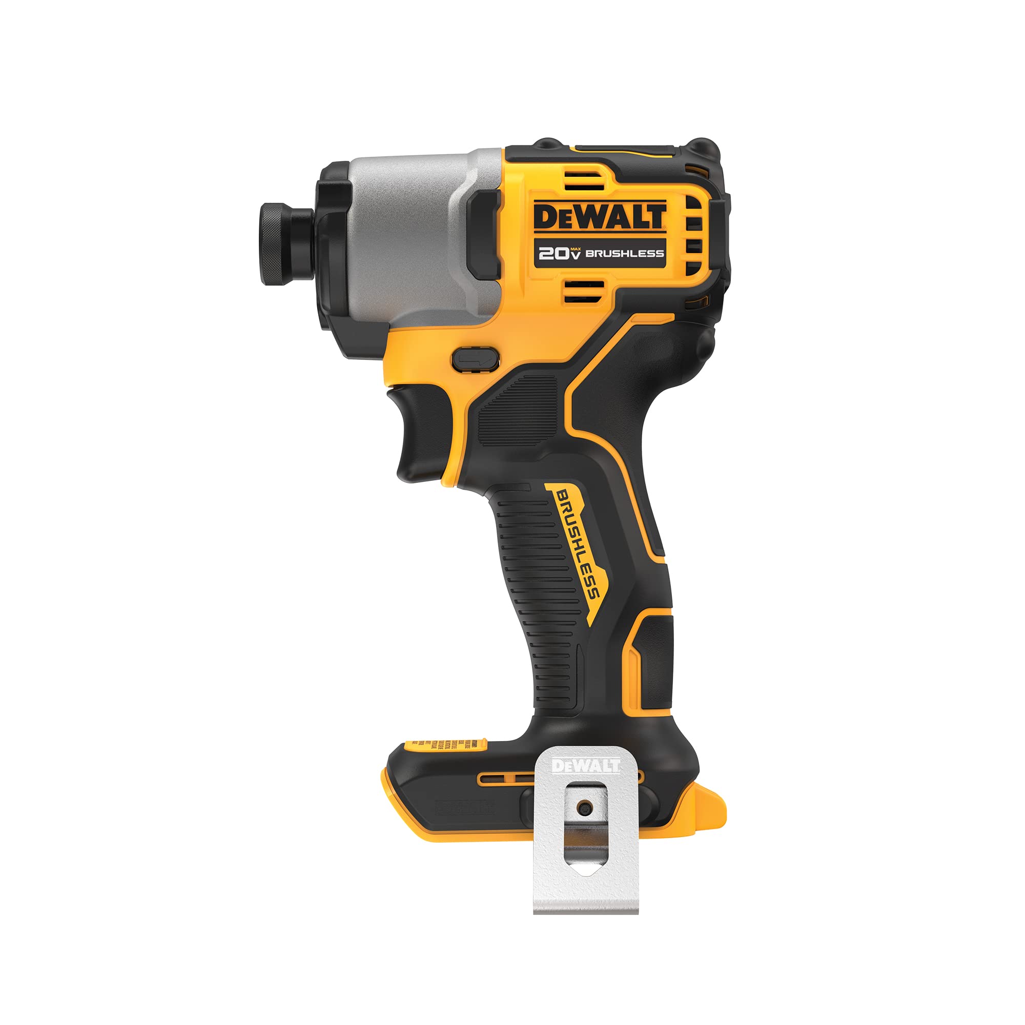 Photo 1 of **NO BATTERY INCLUDED**DEWALT 20V MAX* 1/4 in. Brushless Cordless Impact Driver (Tool Only) (DCF840B) (Renewed)