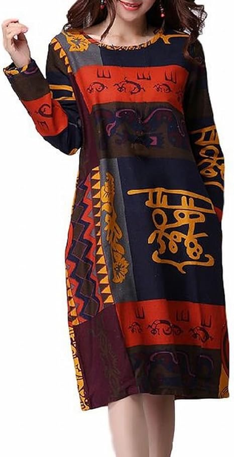 Amazon プレイズ ショパン アジアン テイスト 綿麻 ワンピース ハンドメイド エスニック オリエンタル 東南アジア風 レディース Xxlサイズ ワンピース チュニック 通販