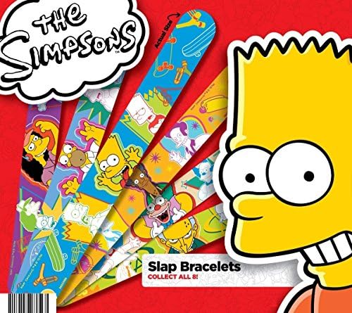 The Simpsons Slap Bracelets NEW Party Favors 20 count